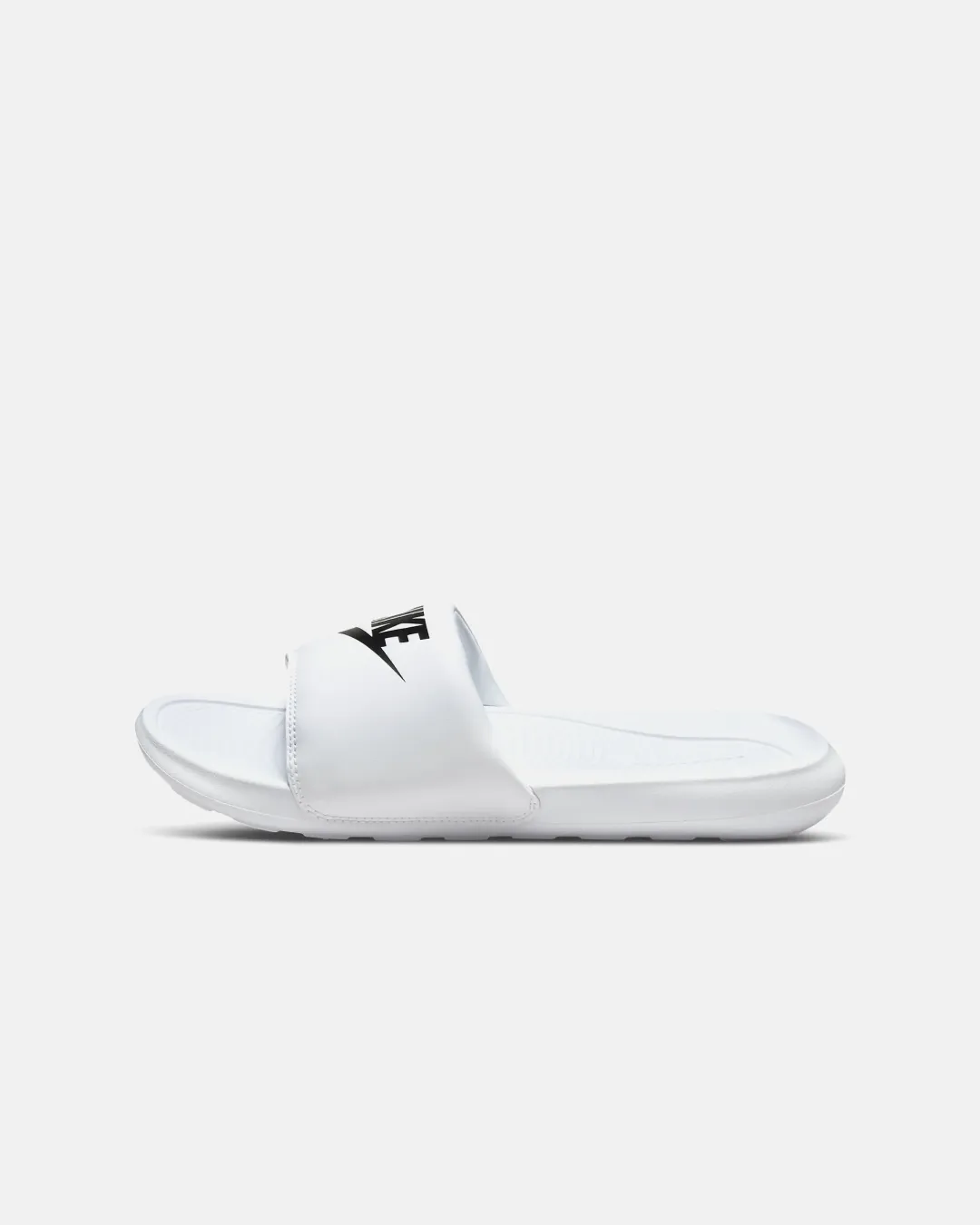 footgear for jogging Nike Victori One Slide - White