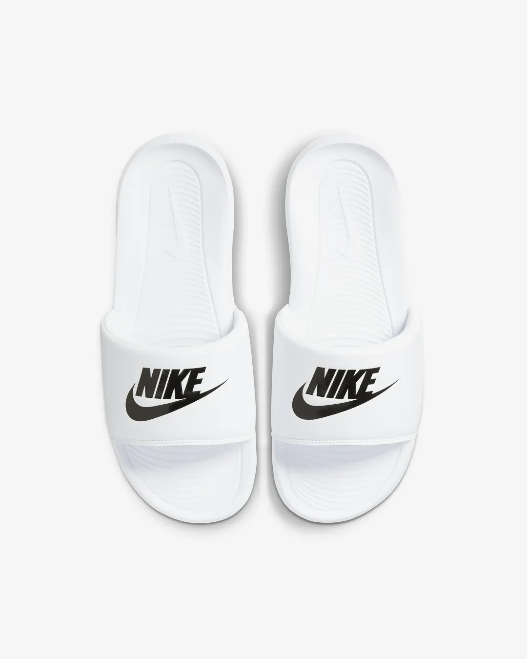 Nike Victori One Slide - White windproof - design - efficiency shoes solo running shoes