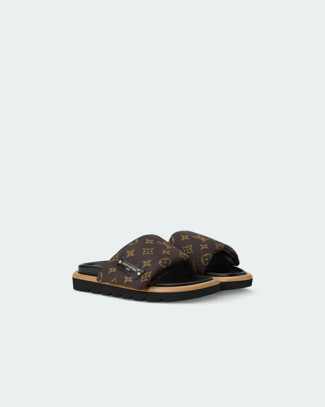 LOUIS VUITTON POOL PILLOW COMFORT MULE SLIDES low - top footwear