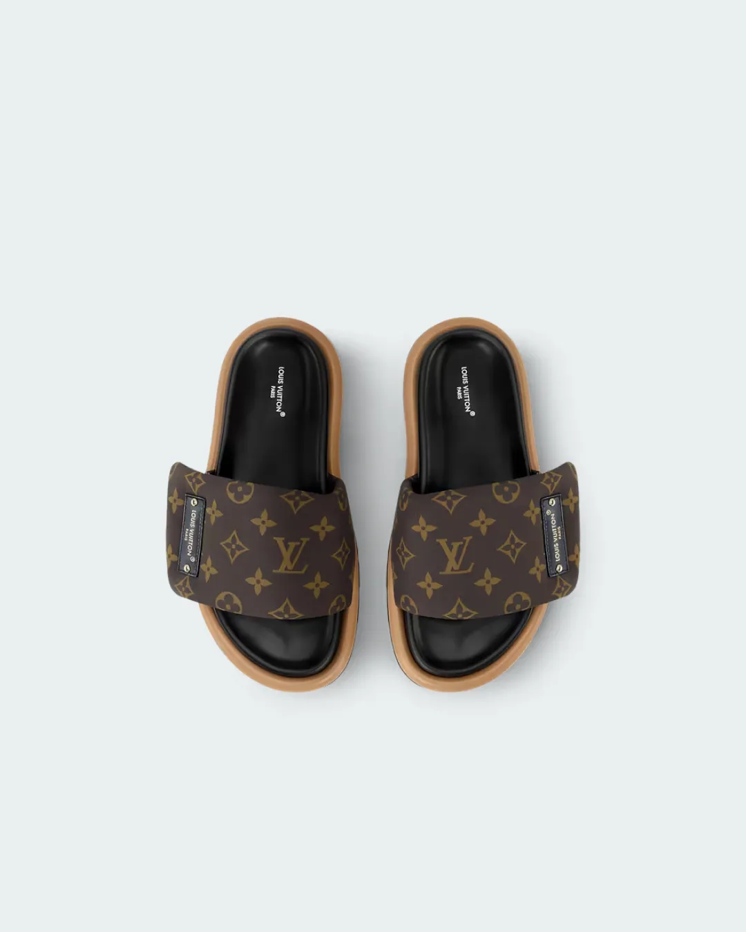 LOUIS VUITTON POOL PILLOW COMFORT MULE SLIDES fall shoes Distinctive
