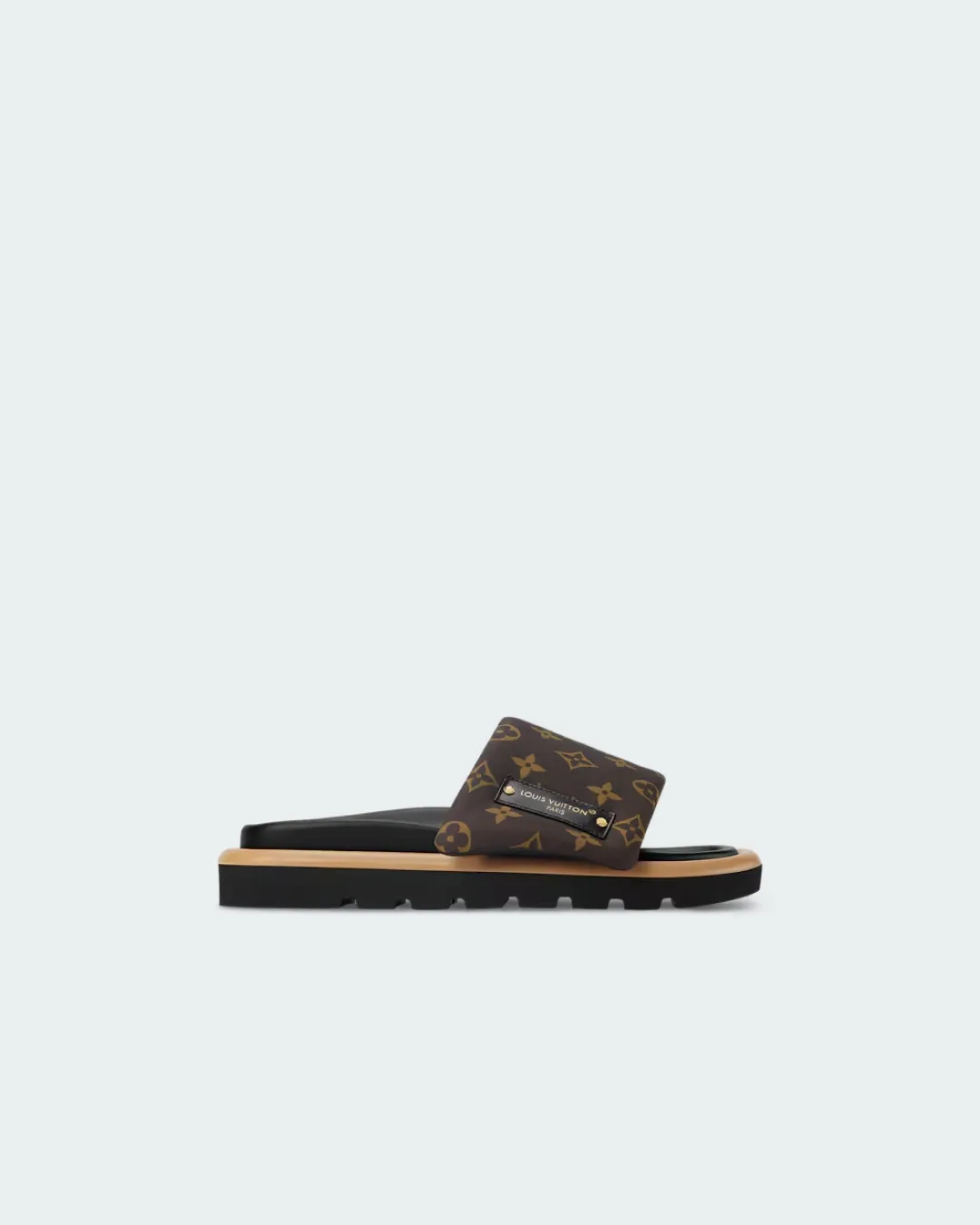 LOUIS VUITTON POOL PILLOW COMFORT MULE SLIDES Distinctive wind - resistant - upper shoes