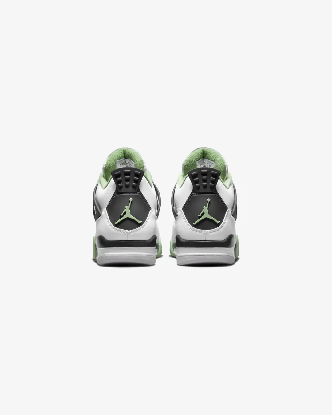 Fashion Edge Canvas Air Jordan 4 Retro High 'Seafoam / Oil Green' Sneakers