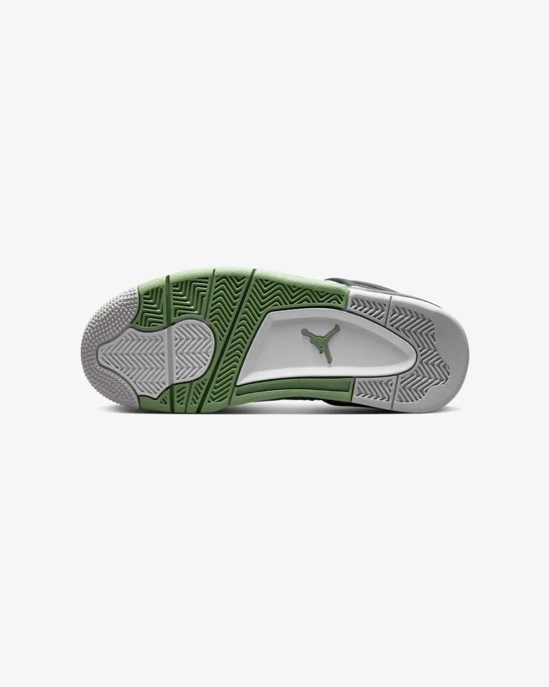 Satin Glow Air Jordan 4 Retro High 'Seafoam / Oil Green' Sneakers
