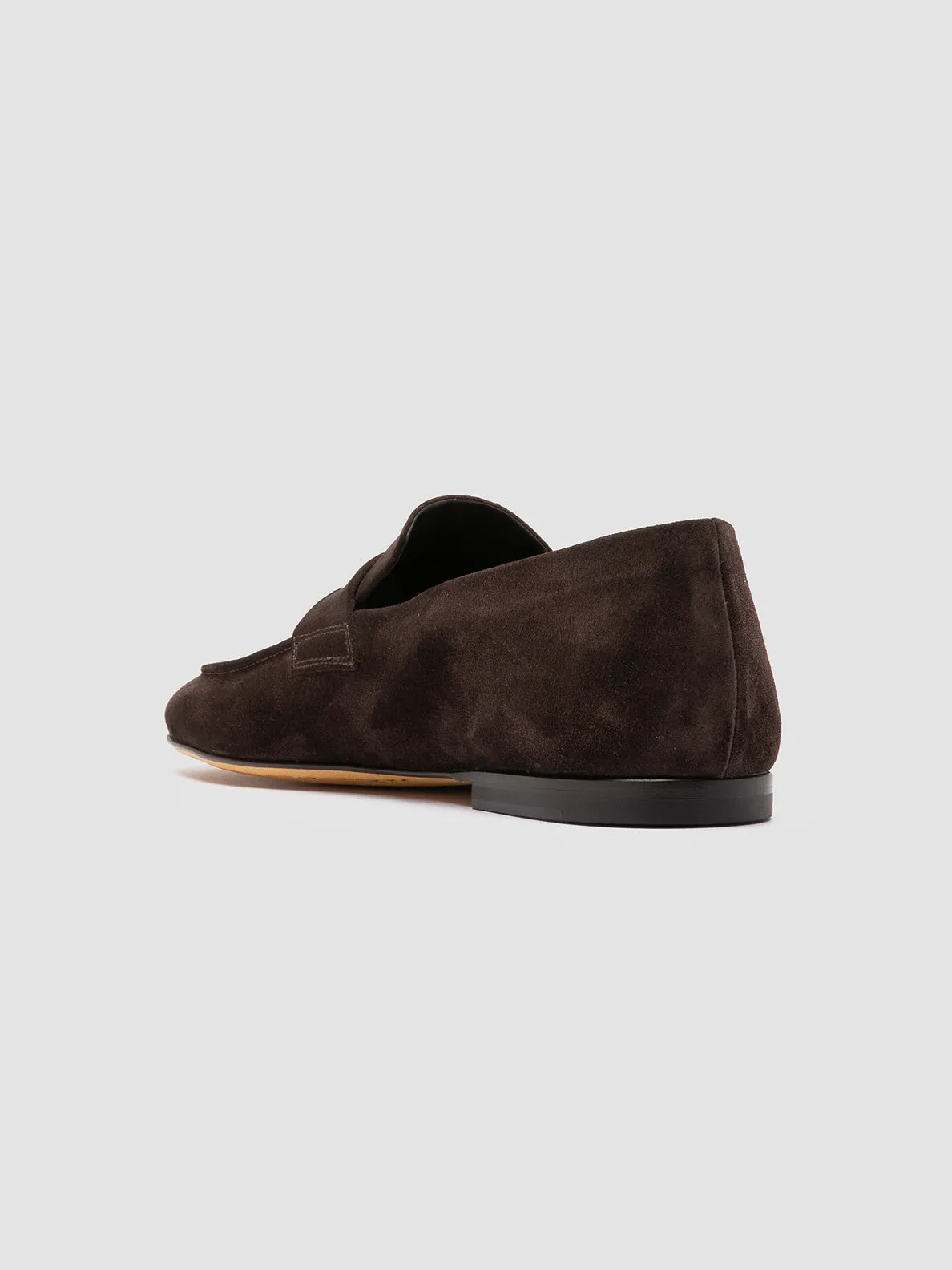 AIRTO 001 - Brown Suede Loafers Cushioned look Bold Color Scheme