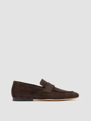 Distinctive Design AIRTO 001 - Brown Suede Loafers