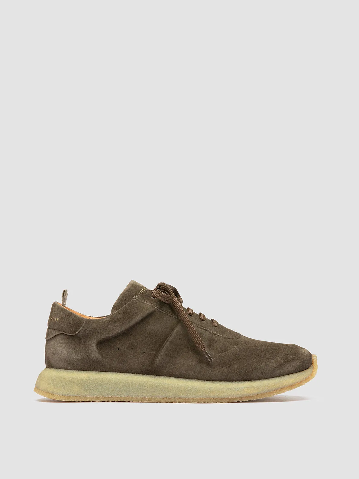 LEGEND 001 - Green Suede Sneakers Ankle padding Weekend Walks