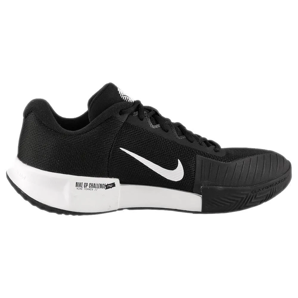 Soft Fabric Neutral Tones Nike Men's Air Zoom GP Challenge Pro - Clay - Black/White