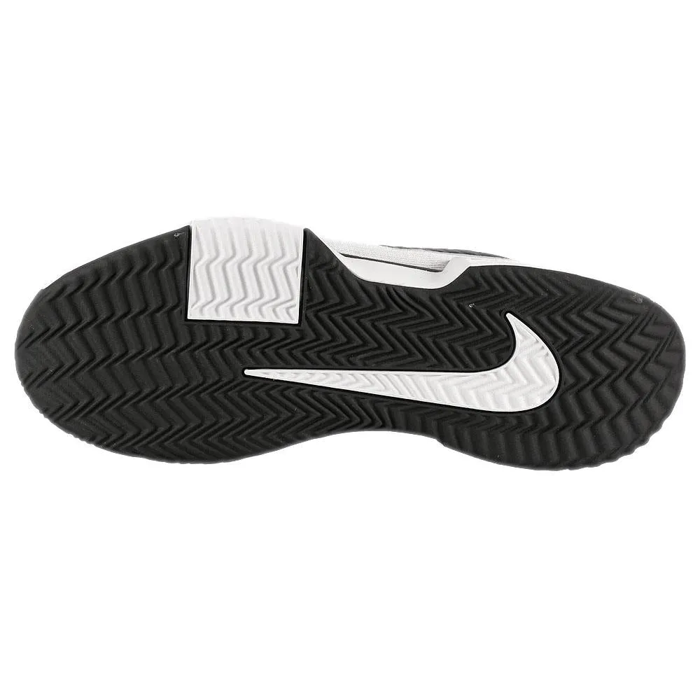 Weatherproof Sport Casual Nike Men's Air Zoom GP Challenge Pro - Clay - Black/White