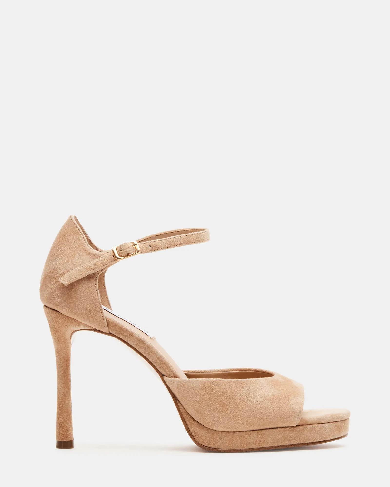Platform Booties ESTER TAN SUEDE