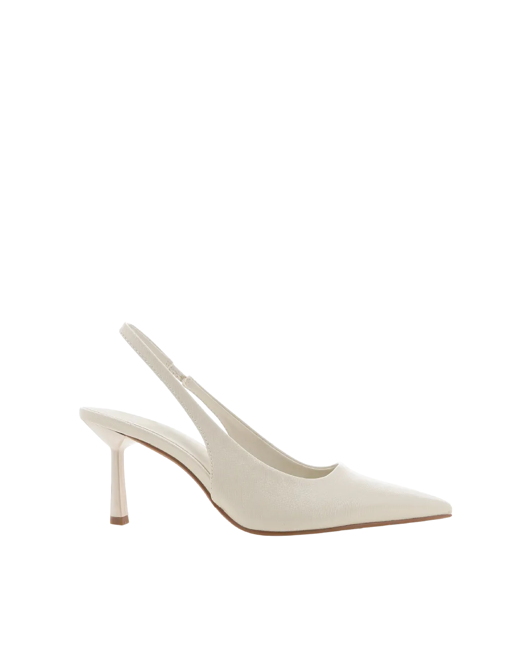 IDANA - BONE SAFFIANO SHINE synthetic leather