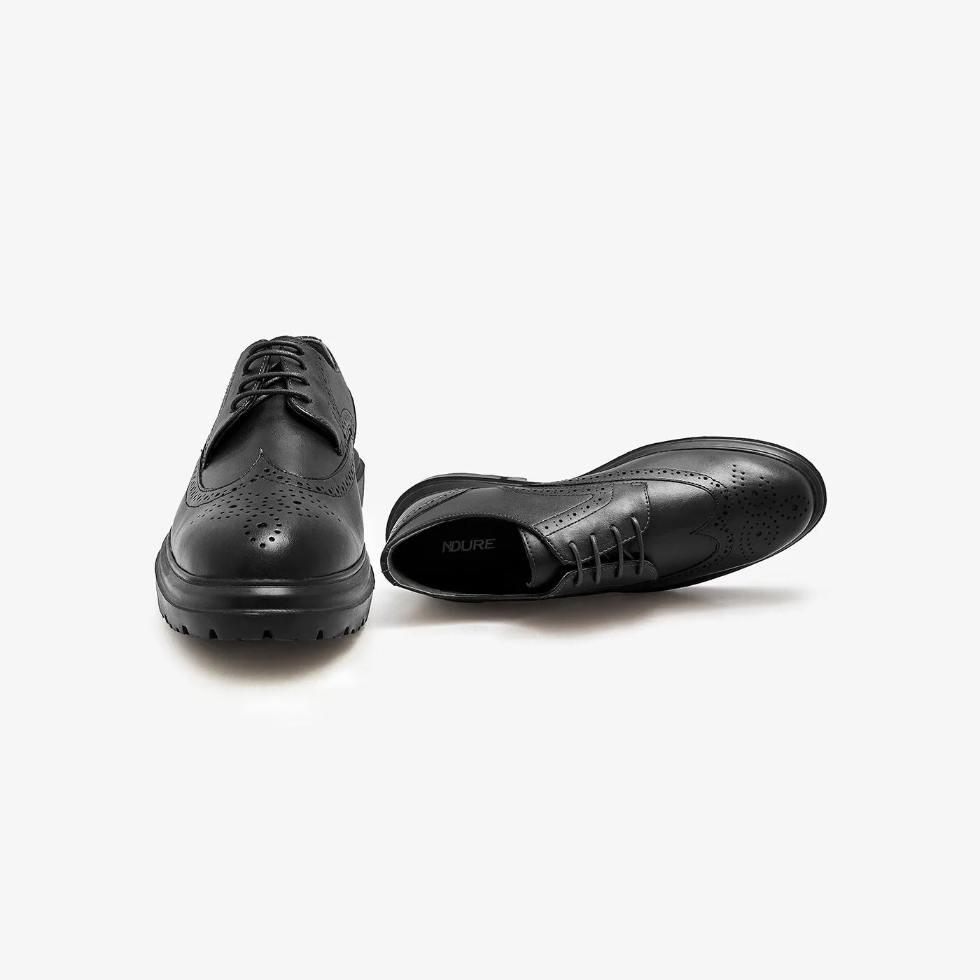 All-Occasion Appeal Minimal Timeless Style Men's Elevated Lace-Ups
