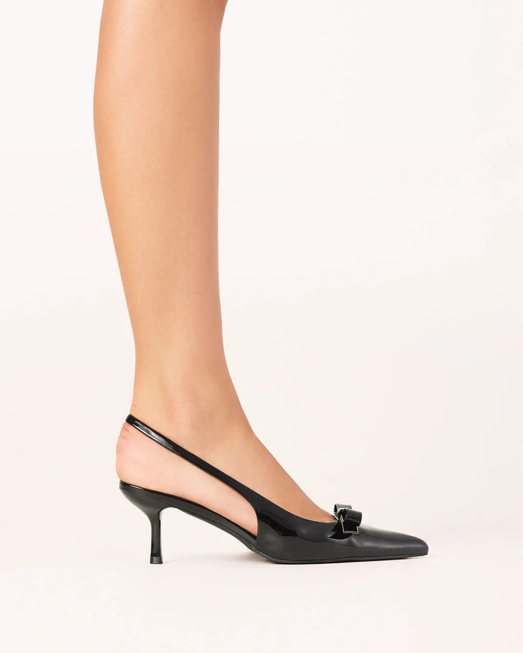 Anti blister GLENNA - BLACK PATENT