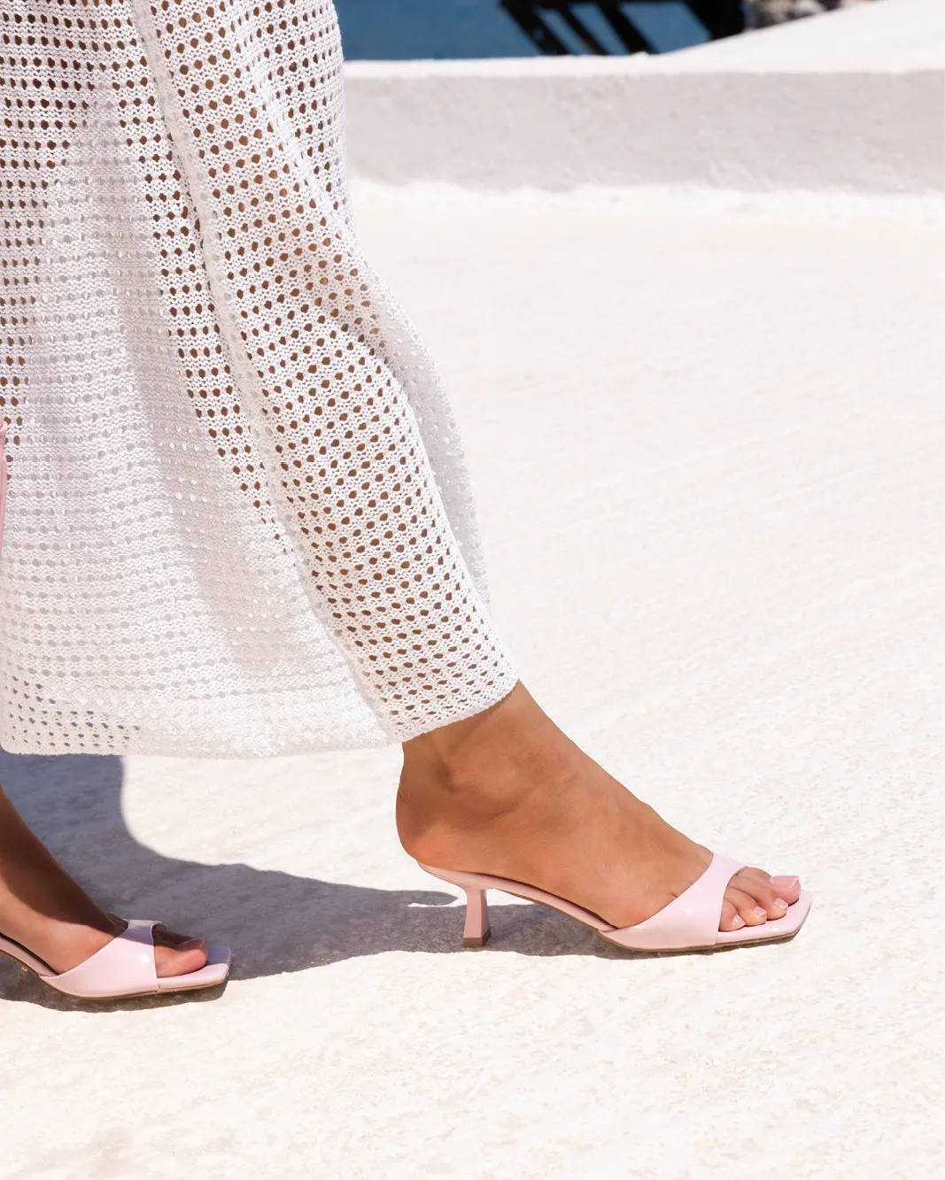 Bridal Flats and Heels Versatile MEADOW - BALLET PINK PATENT