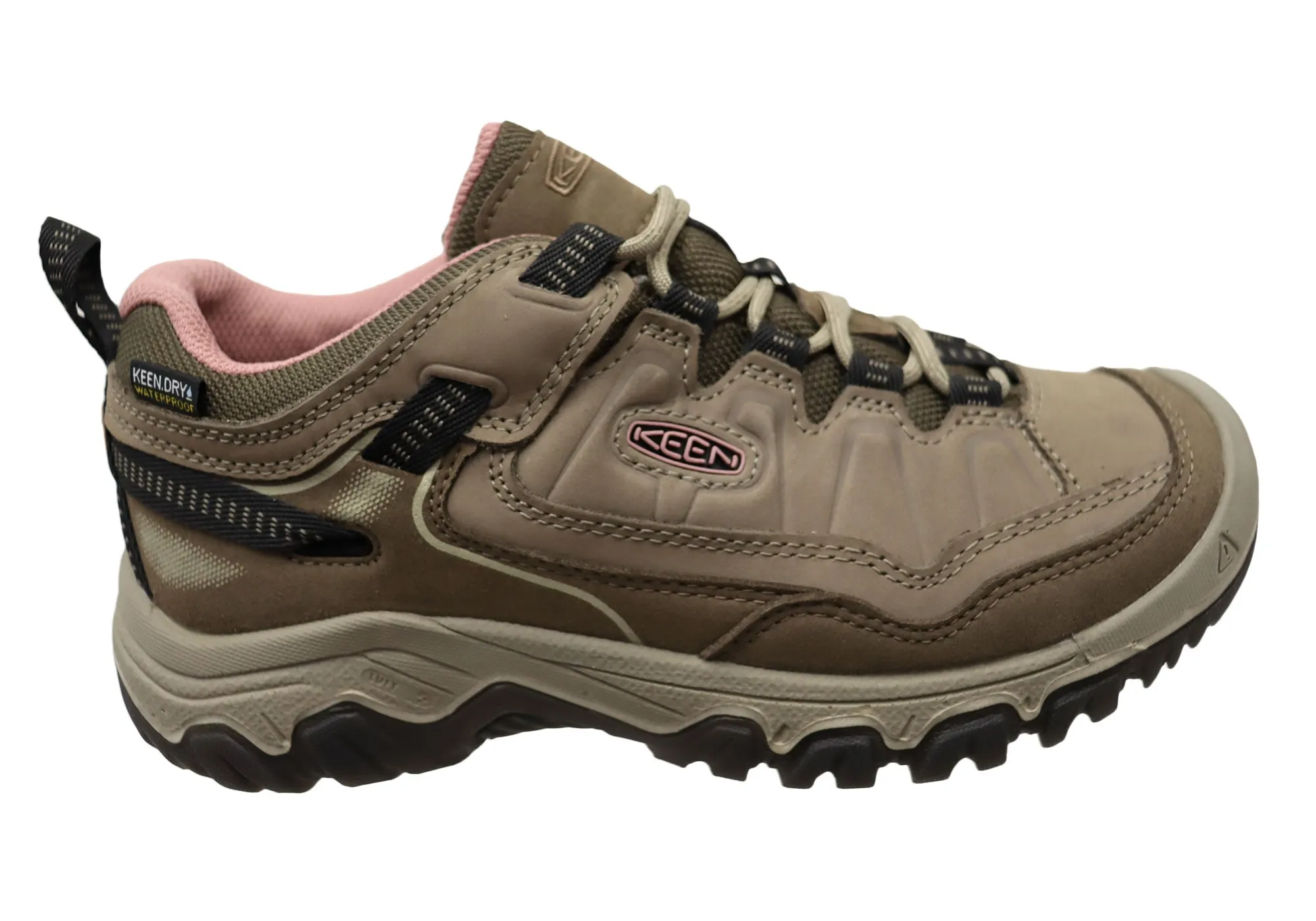 Ventilation holes Game Ready Keen Womens Comfortable Targhee IV Waterproof Hiking Shoes