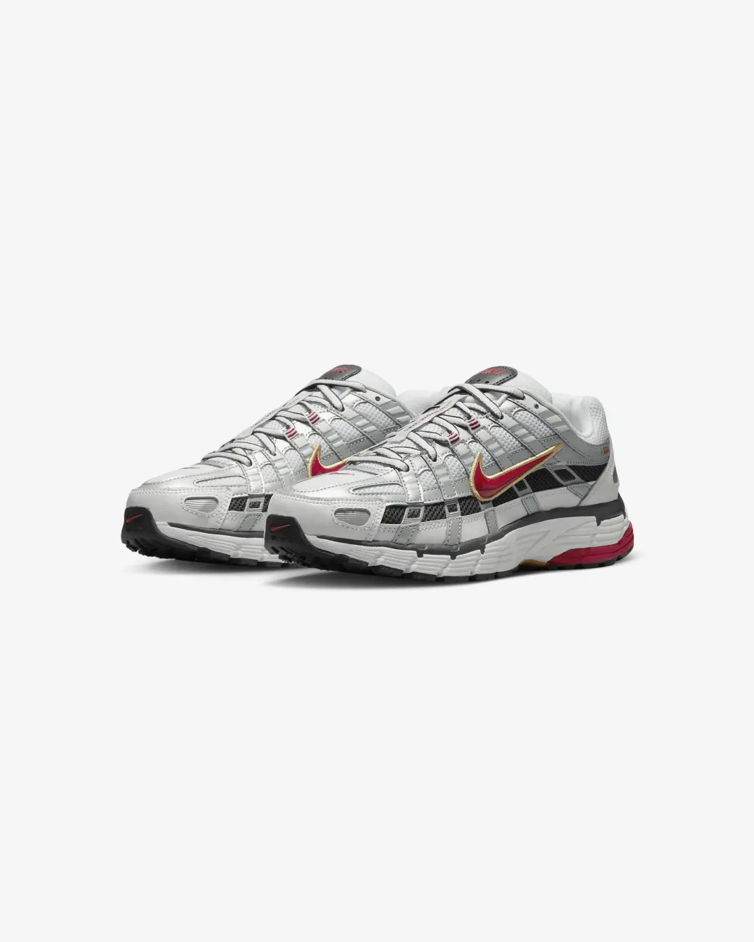 Nike P-6000 White Varsity Red Sneakers breathable shoe characteristics