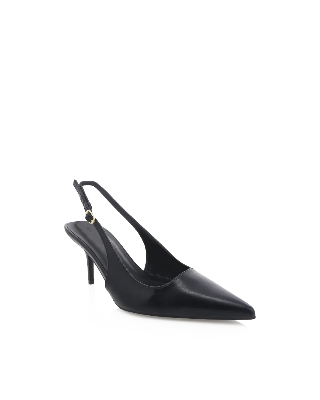 Peep Toe Sandals for Party LYLE - MATTE BLACK