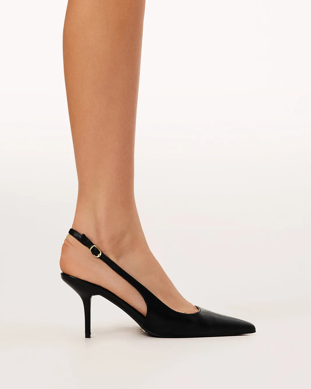 Summer Heels for Women Designer Platform Shoes LYLE - MATTE BLACK