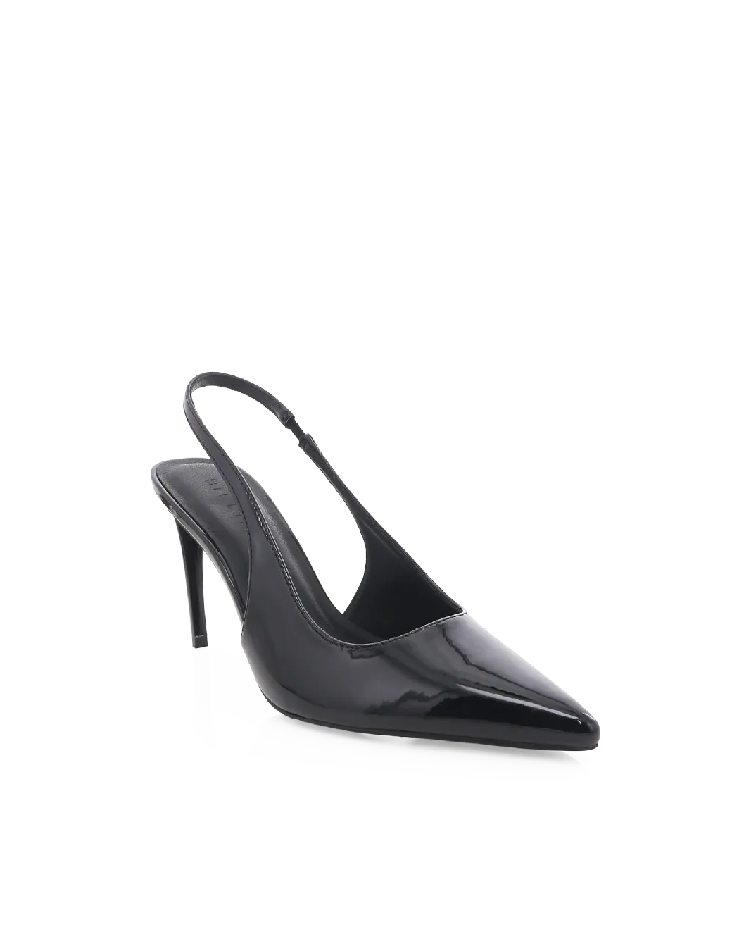 Floral Design Heels Luxe Wedding Footwear MAXIMILIAN - BLACK PATENT