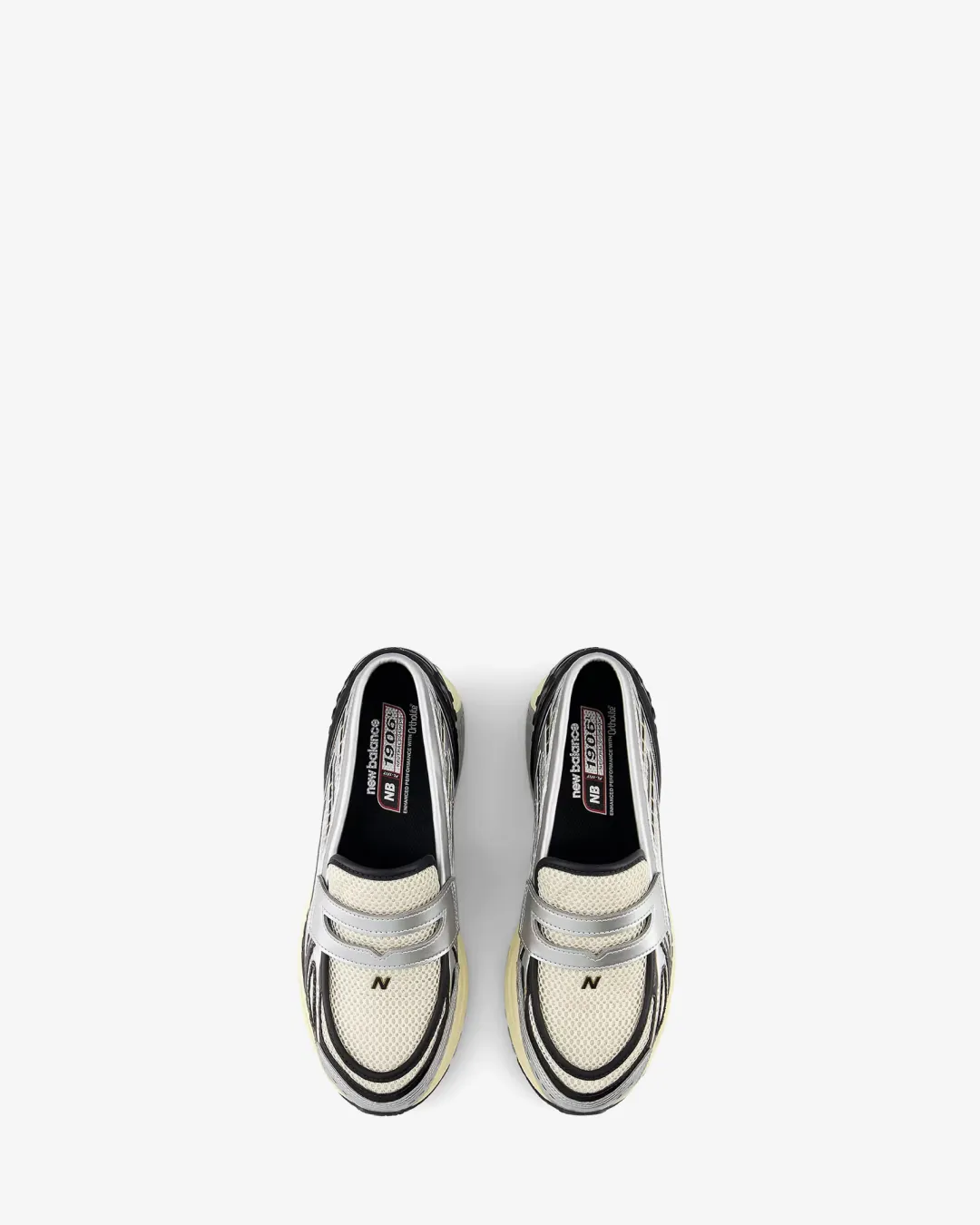 New Balance 1906L Loafers "Metallic Silver?? Heart - rate - monitor - enabled