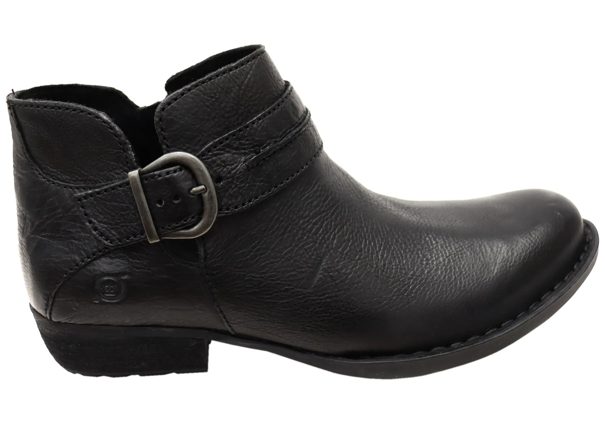 Born Kati Womens Comfortable Leather Low Heel Ankle Boots Luxurious Touch fitness freaks' performance