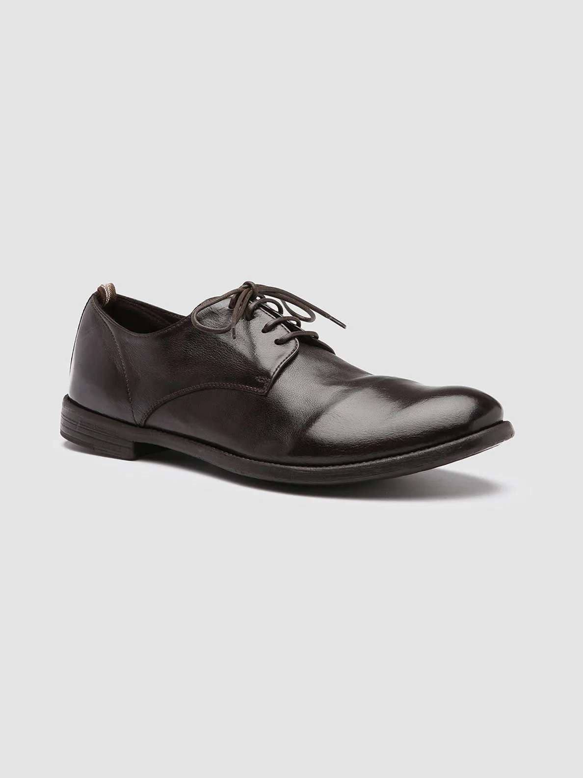 All-around silhouette Everyday Function ARC 515 - Brown Leather Derby Shoes