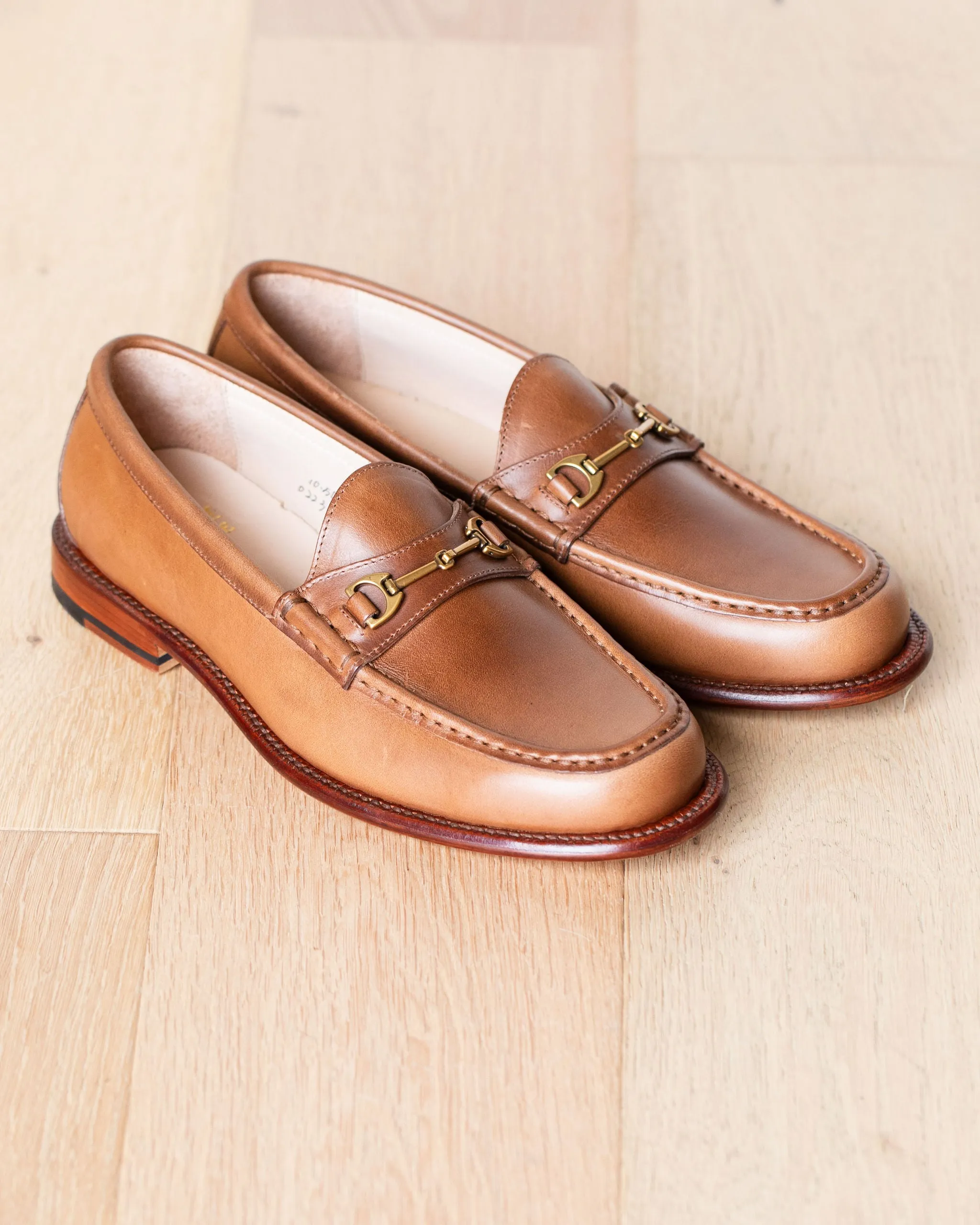 Monochrome Style Horsebit Loafer Dune Chromexcel