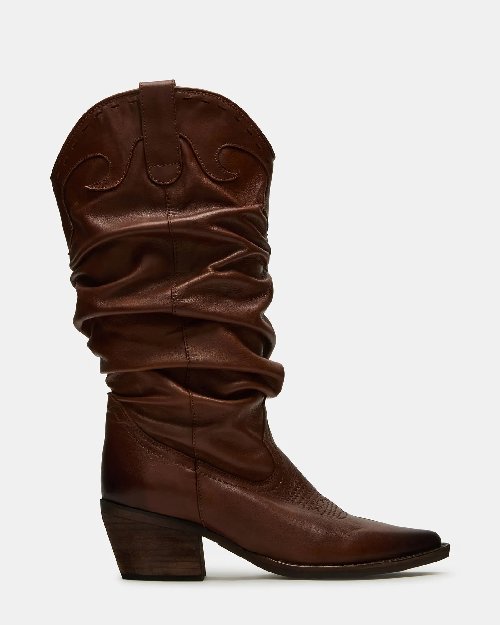 STAGE COGNAC LEATHER Breathable Sole