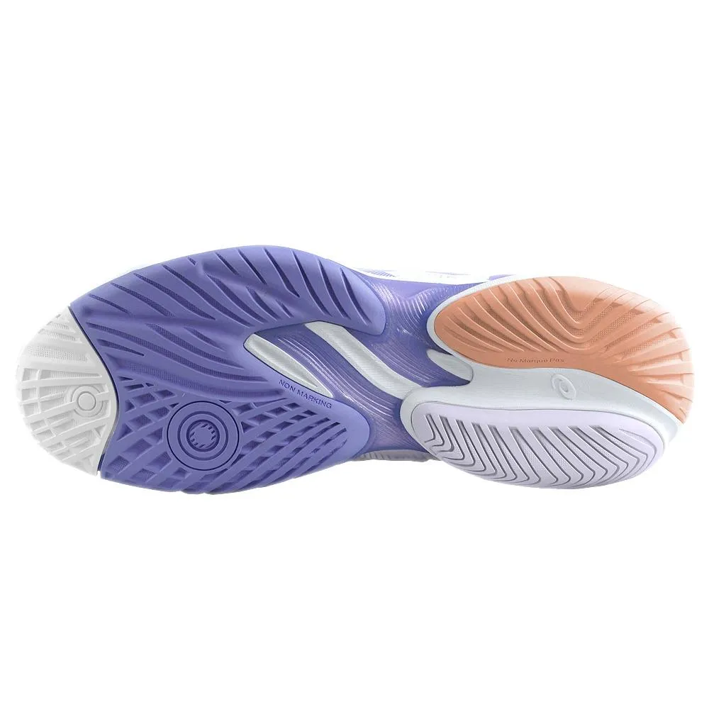 Asics Women's Court FF 3 - White/Amethyst Premium Quality Foot Support