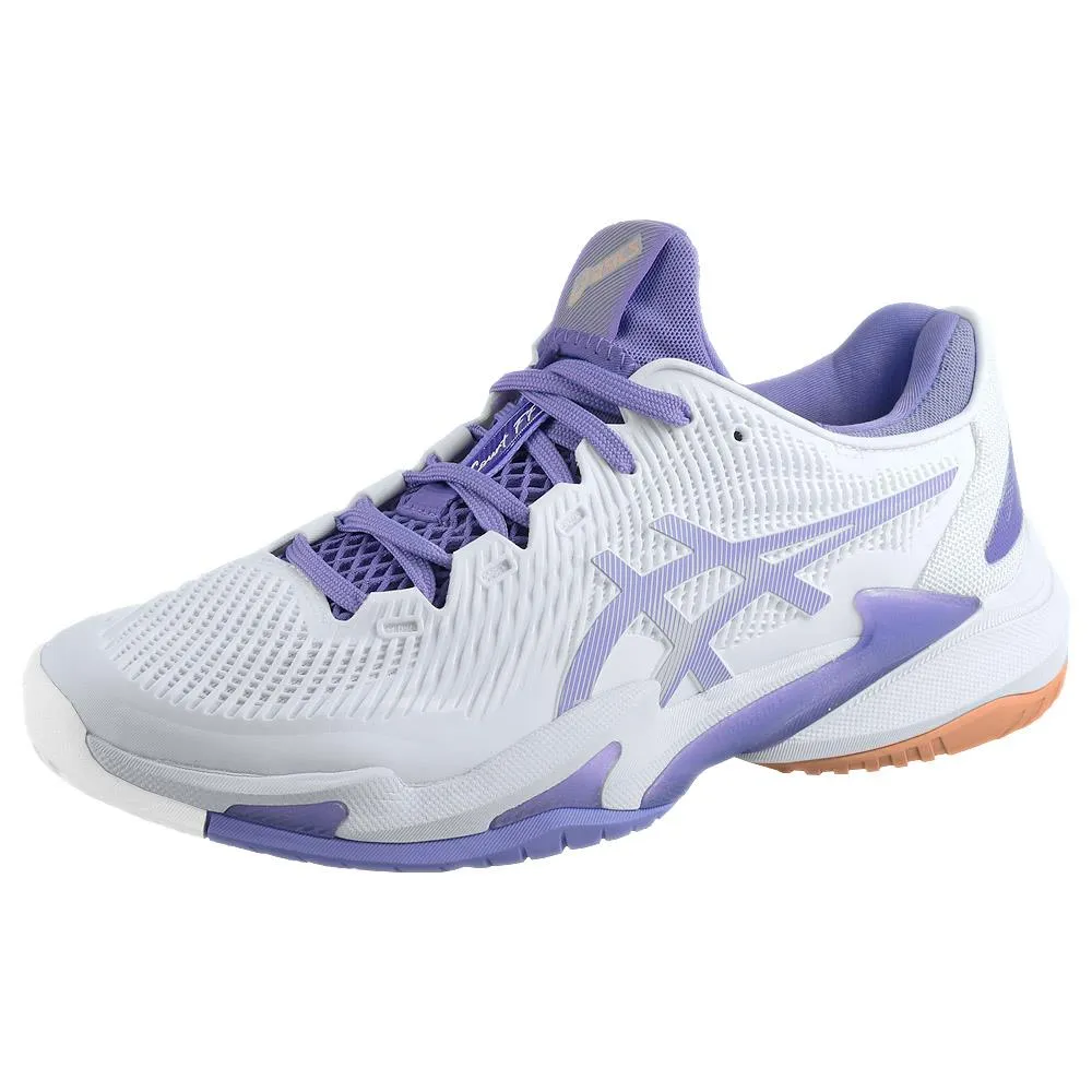 Asics Women's Court FF 3 - White/Amethyst Ultra-soft sole