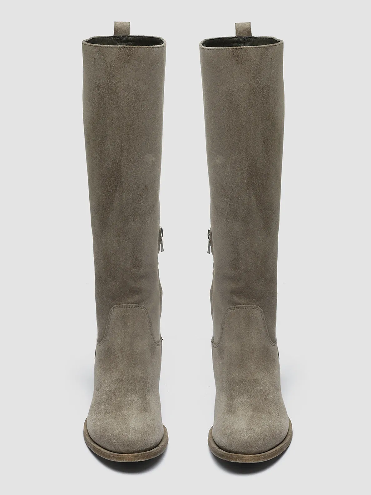 Versatile Comfort DENNER 116 - Grey Suede Zip Boots
