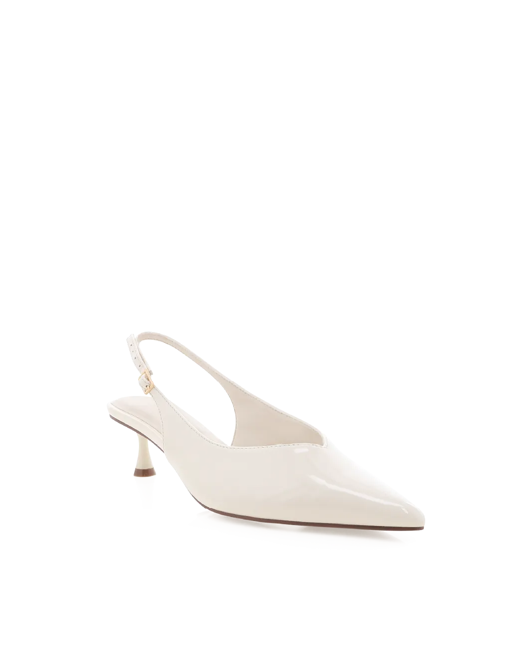 SELAH - BONE PATENT Smart Office Shoes Vintage Pumps