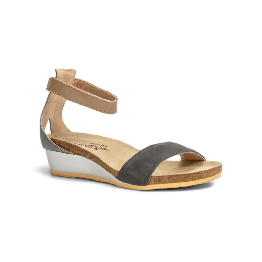 Pixie Sandal (5016) - Oily Black / Slate / Khaki Beige Air Cushion