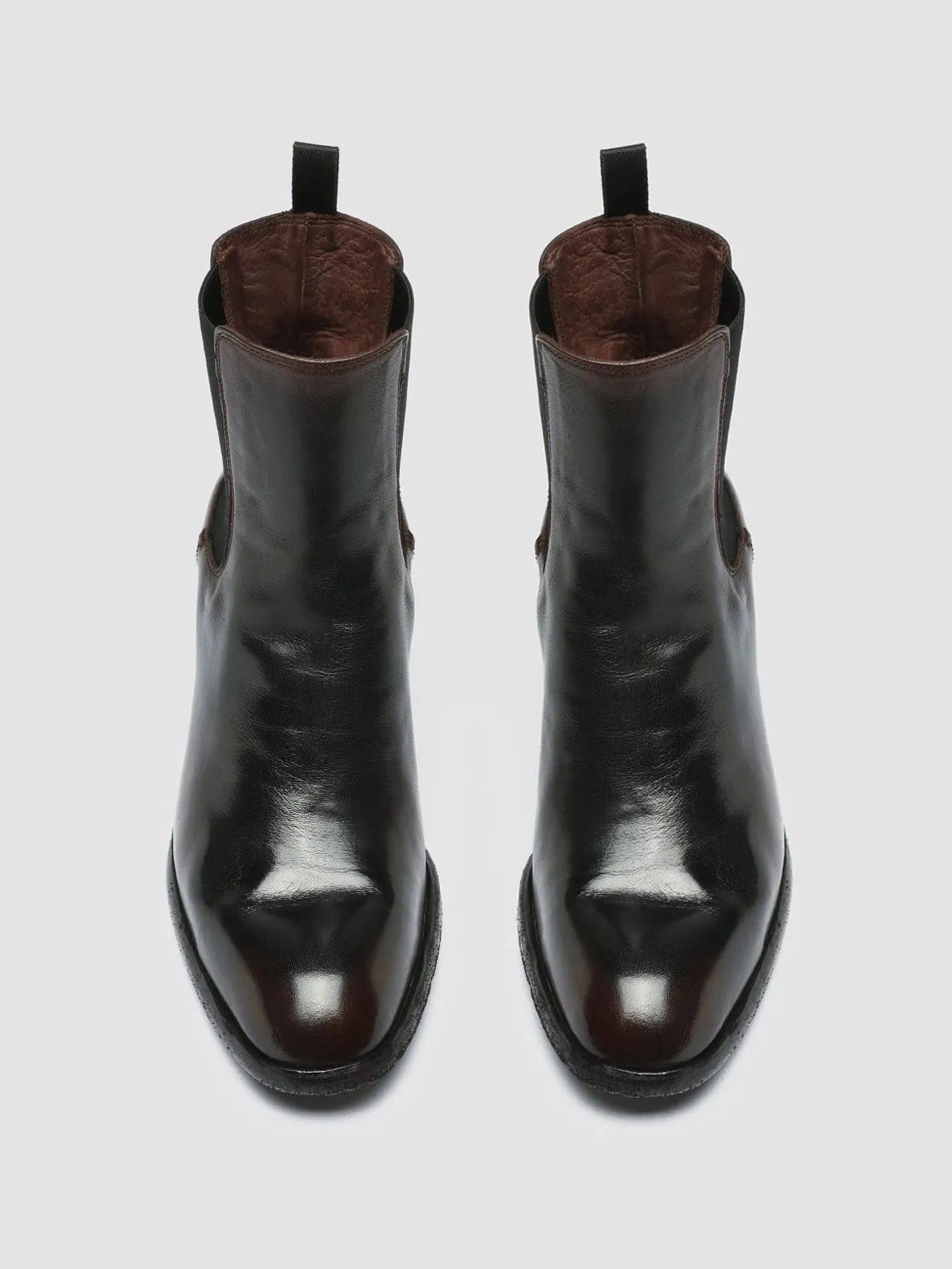 Cold Step SYDNE 001 - Black Leather Chelsea Boots