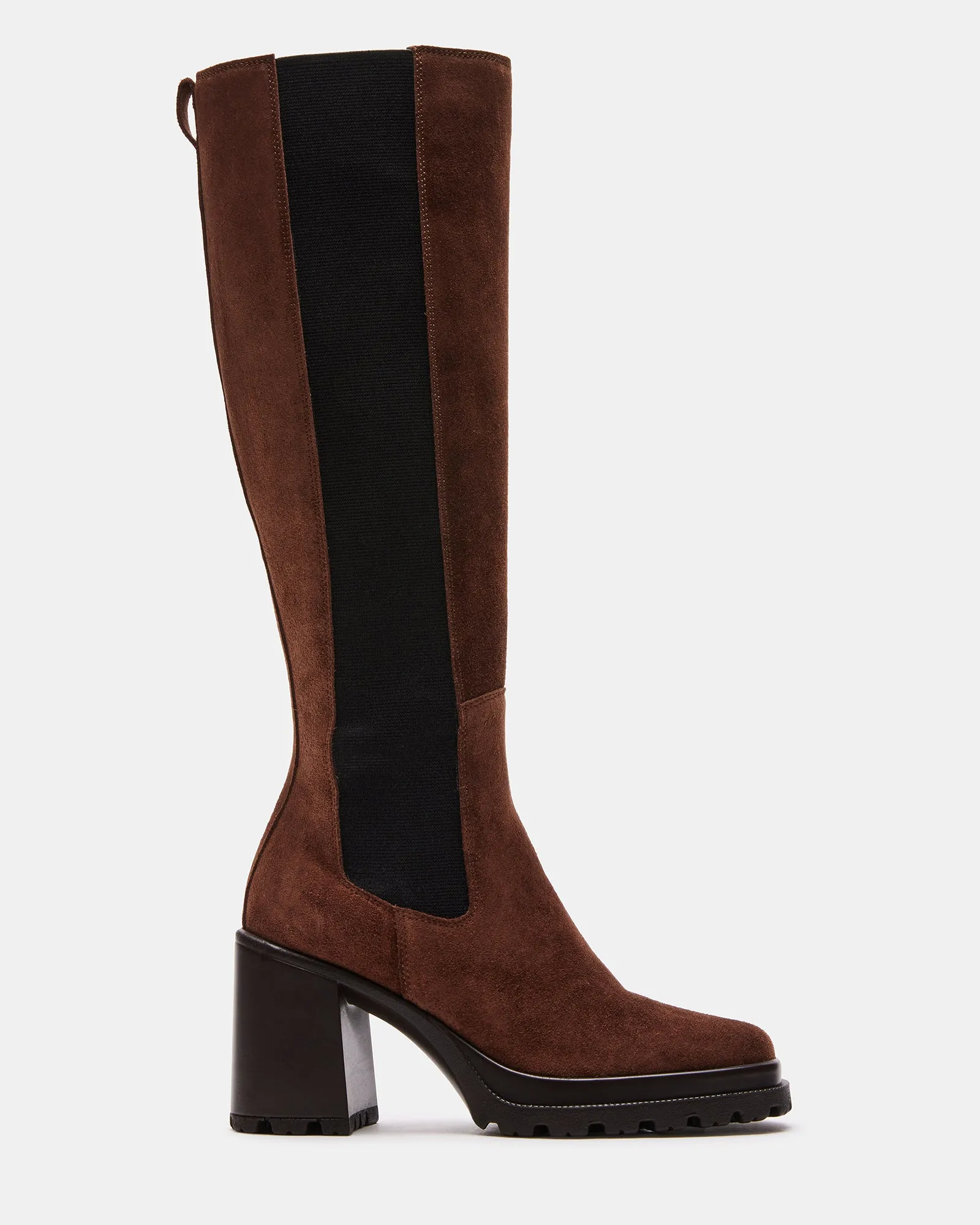 Layered Support Dual Lined ALESTI BROWN SUEDE