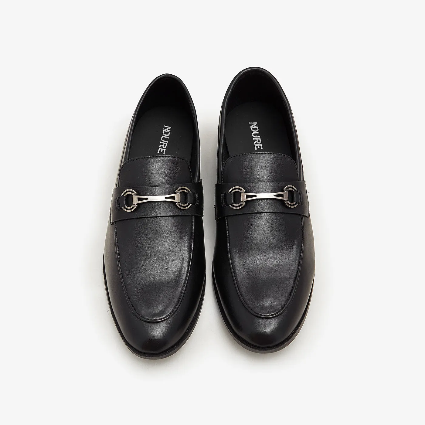 Clean Walk Men's Horsebit Buckled Shoes
