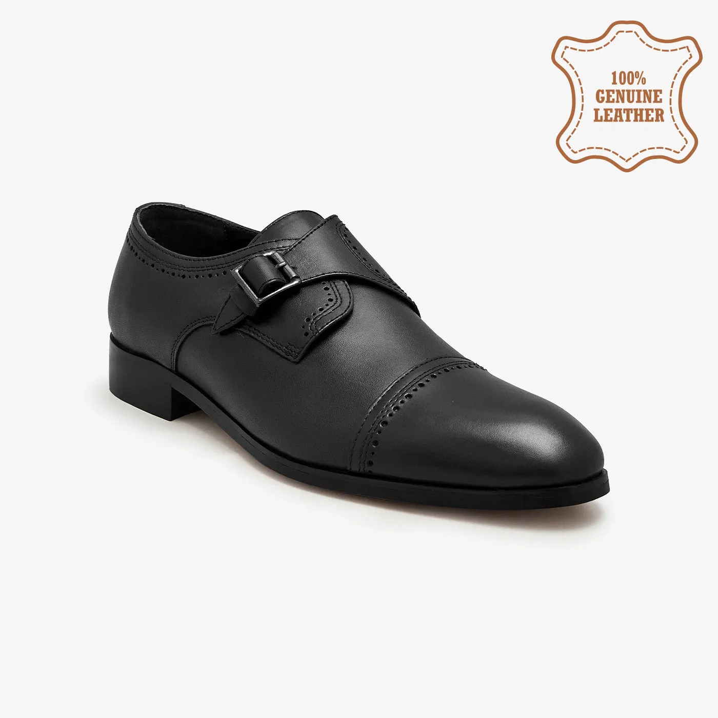 Timeless Wardrobe Staple Dressed Up Men's Buckle Strap Formals