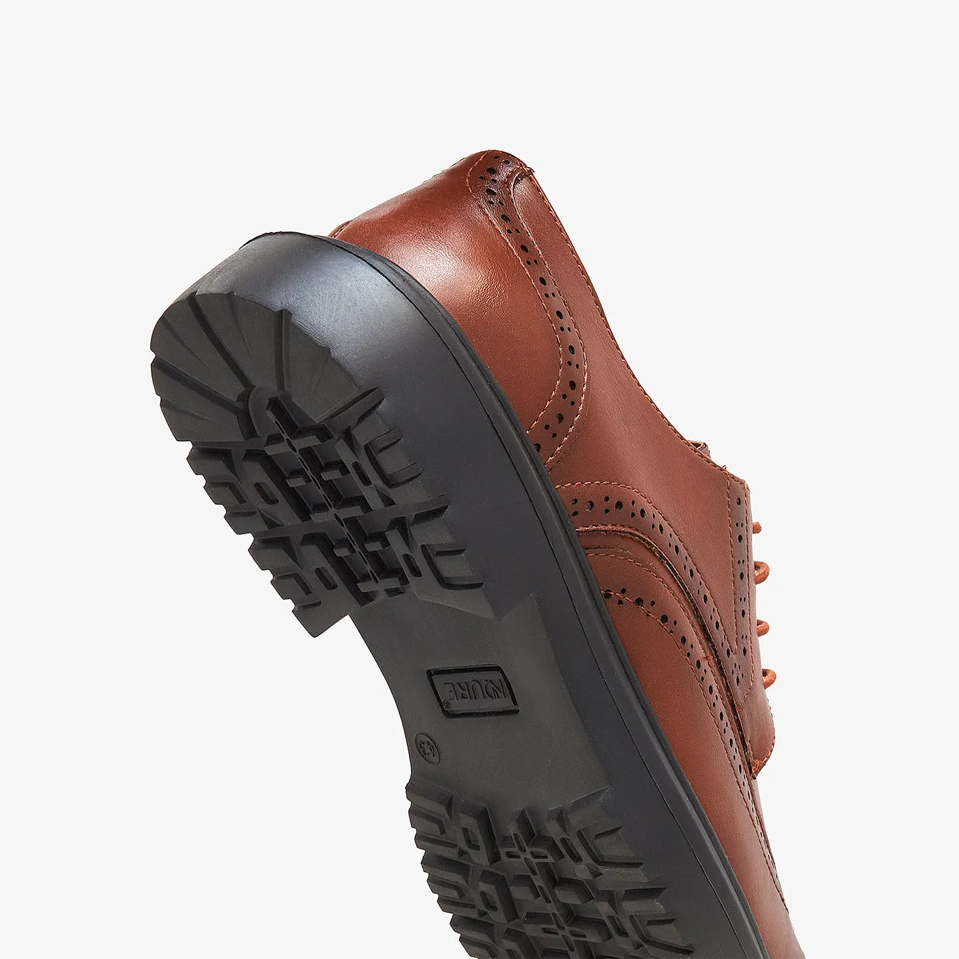 Men's Elevated Lace-Ups Polished Detail Classic Step
