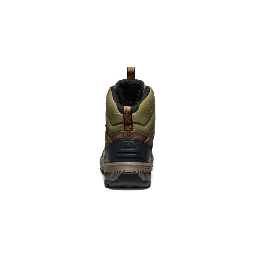 Men's Revel IV Polar Waterproof Boot  |  Bison/Orange Pepper Hill Climbing