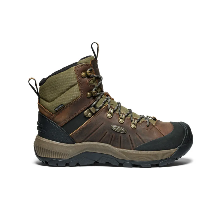 Men's Revel IV Polar Waterproof Boot  |  Bison/Orange Pepper Protective Layer