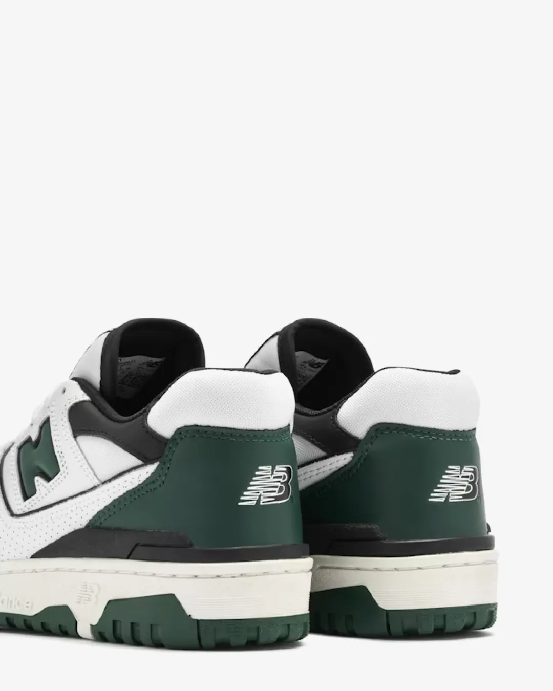 track runner New Balance 550 'White/Green' Sneakers