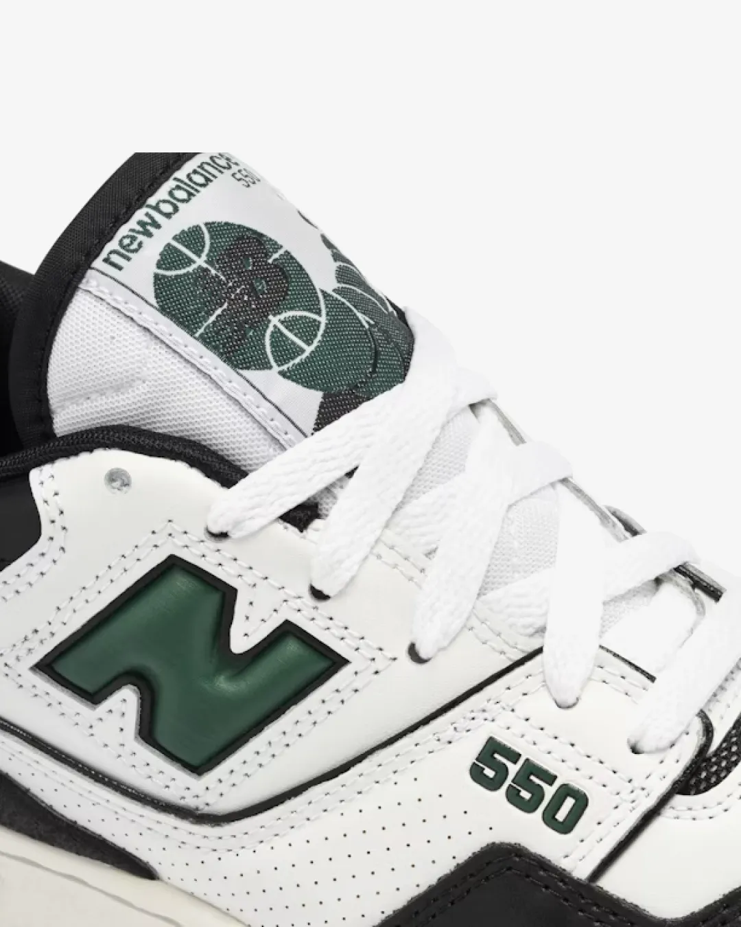 Rich Jewel Icon Walk New Balance 550 'White/Green' Sneakers