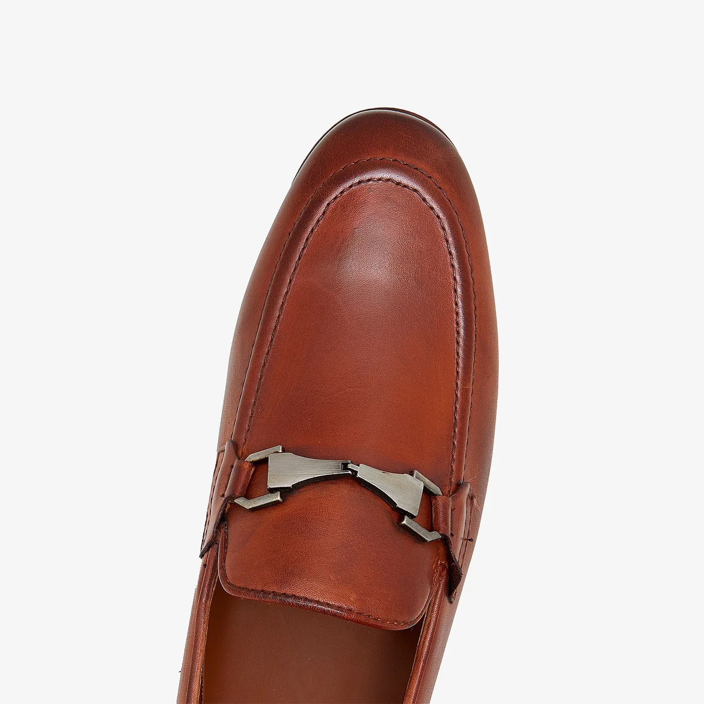Men's Luxurious Leather Formals Smooth Tread Step Smart