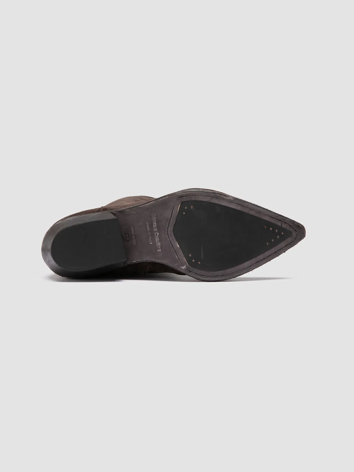 NOELIE DD 104 - Brown Suede Pull On Boots Dodge Step Pet Pace