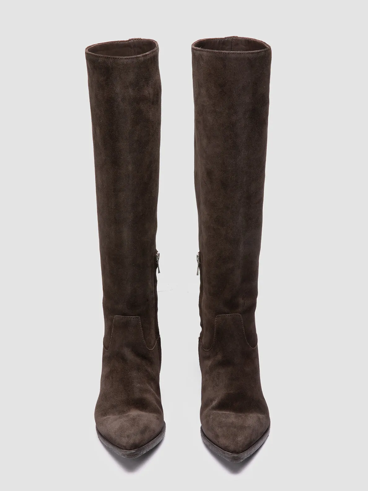 Sea Aqua Dodge Hike NOELIE DD 104 - Brown Suede Pull On Boots