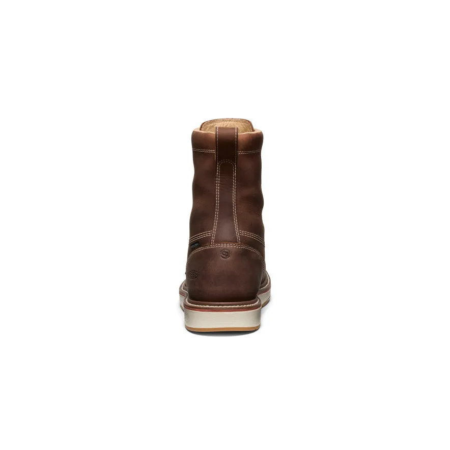 High-Top Style Mountain Climbing Men's Liberty 8" Waterproof Boot (Carbon Toe)  |  Chestnut/Gum