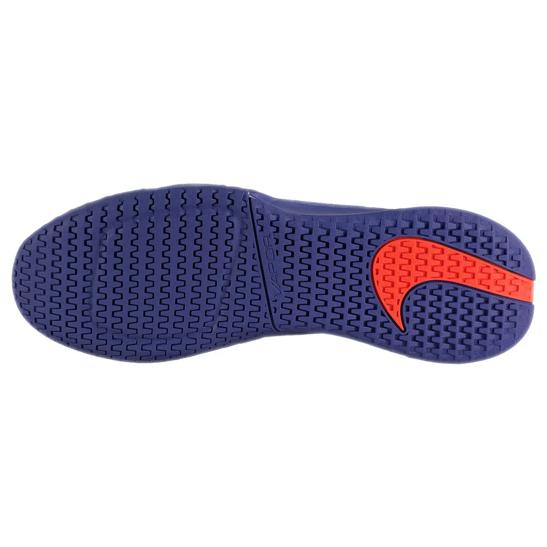 Nike Men's Air Zoom Vapor Pro 3 - Premium RG - Deep Night/Light Crimson Matte Finish Jump High
