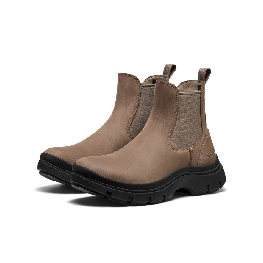 Zip Closure Women's Kosa Chelsea Boot  |  Brindle/Black