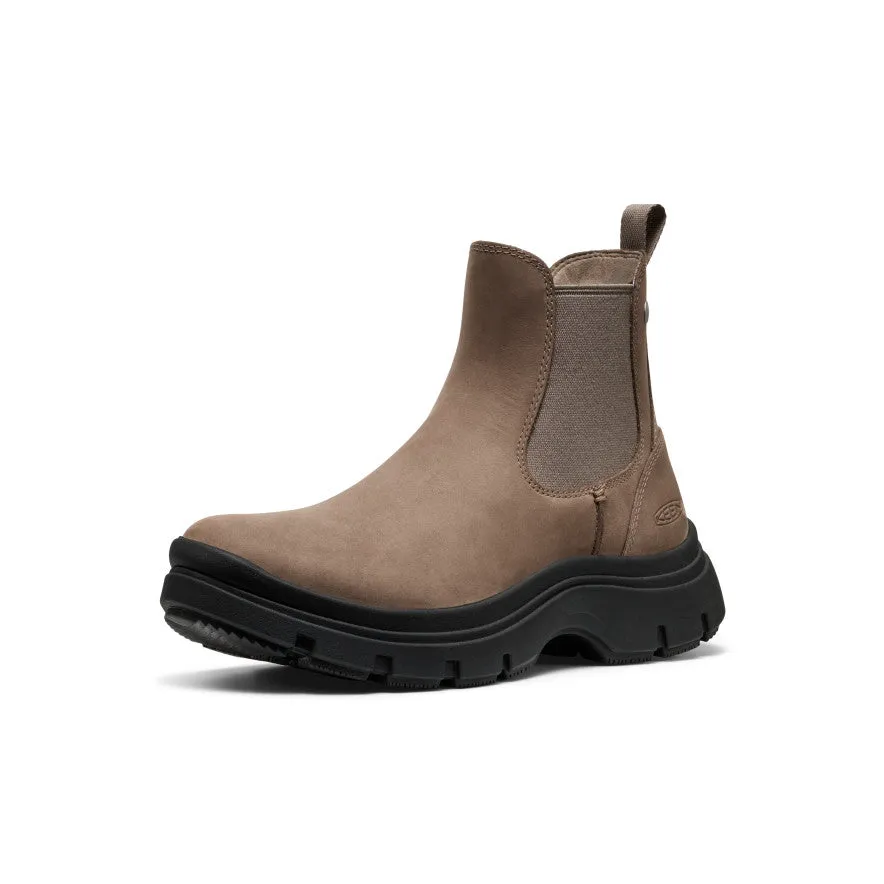 Vintage Style Walking Comfort Women's Kosa Chelsea Boot  |  Brindle/Black