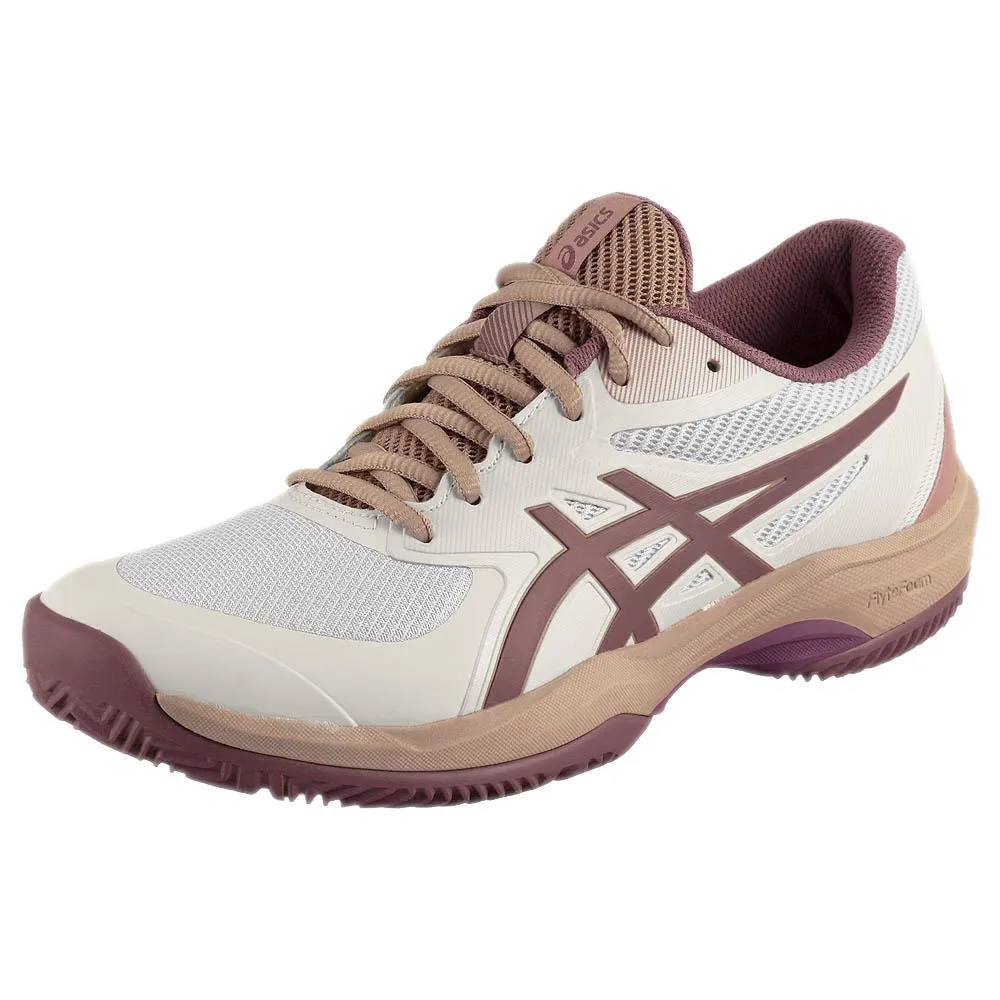 Fitted Traction Asics Women's Game FF - Padel - White/Purple Oxide