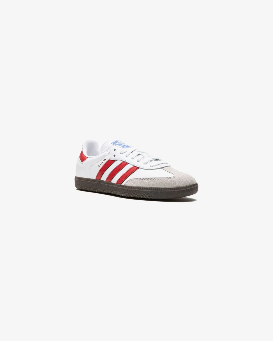 Soft Landing Adidas OG Samba White Red Sneakers